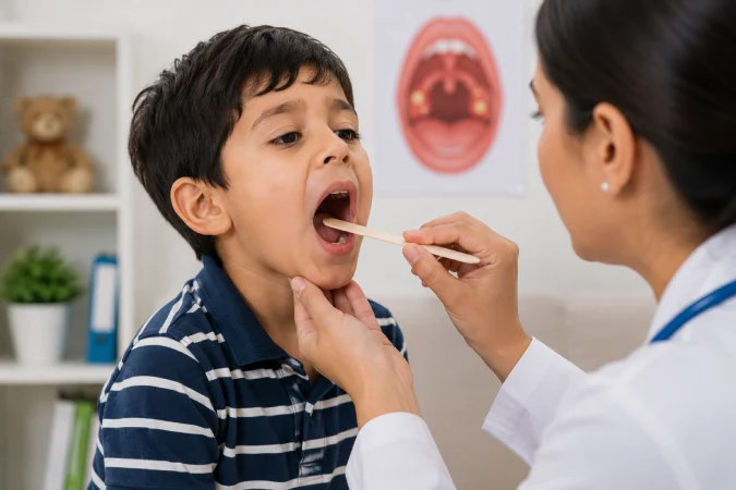 Tonsillitis in Children
